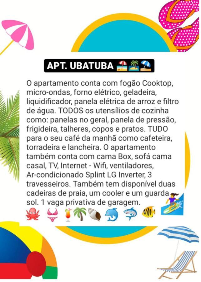 Apartamento Ubatuba - Praia Grande - 250M Da Praia Zewnętrze zdjęcie